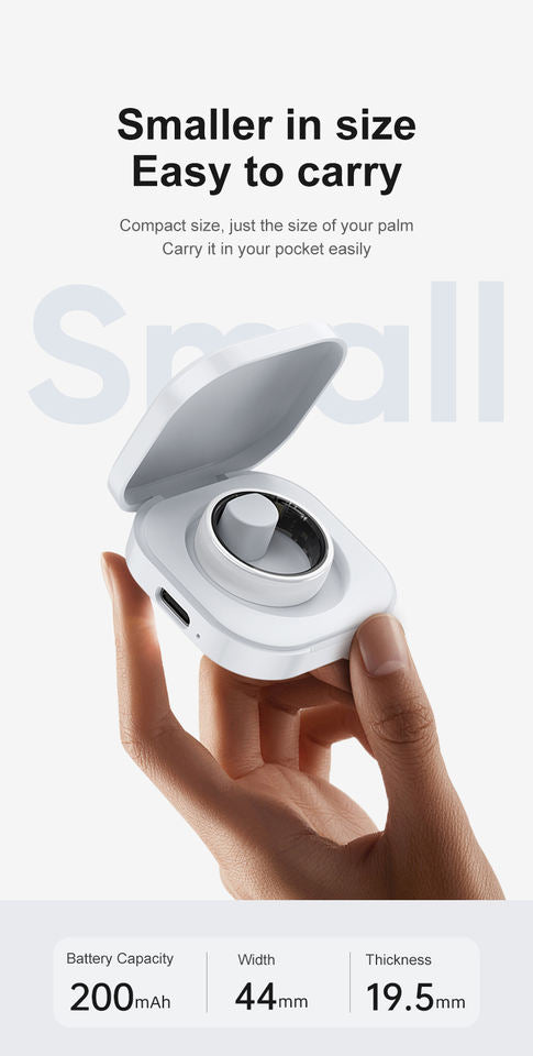 Elegant Health Tracking Smart Ring